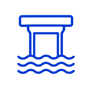 Pool skimmer replacement icon