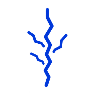 Pool crack repair icon
