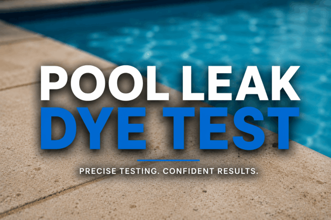pool leak dye test