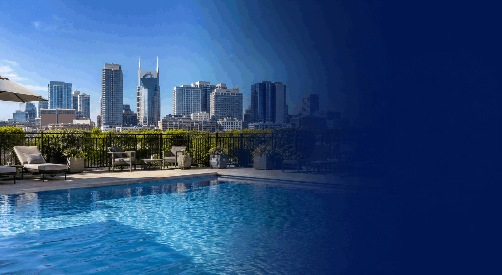 Water escaping from a swimming pool into the surrounding ground